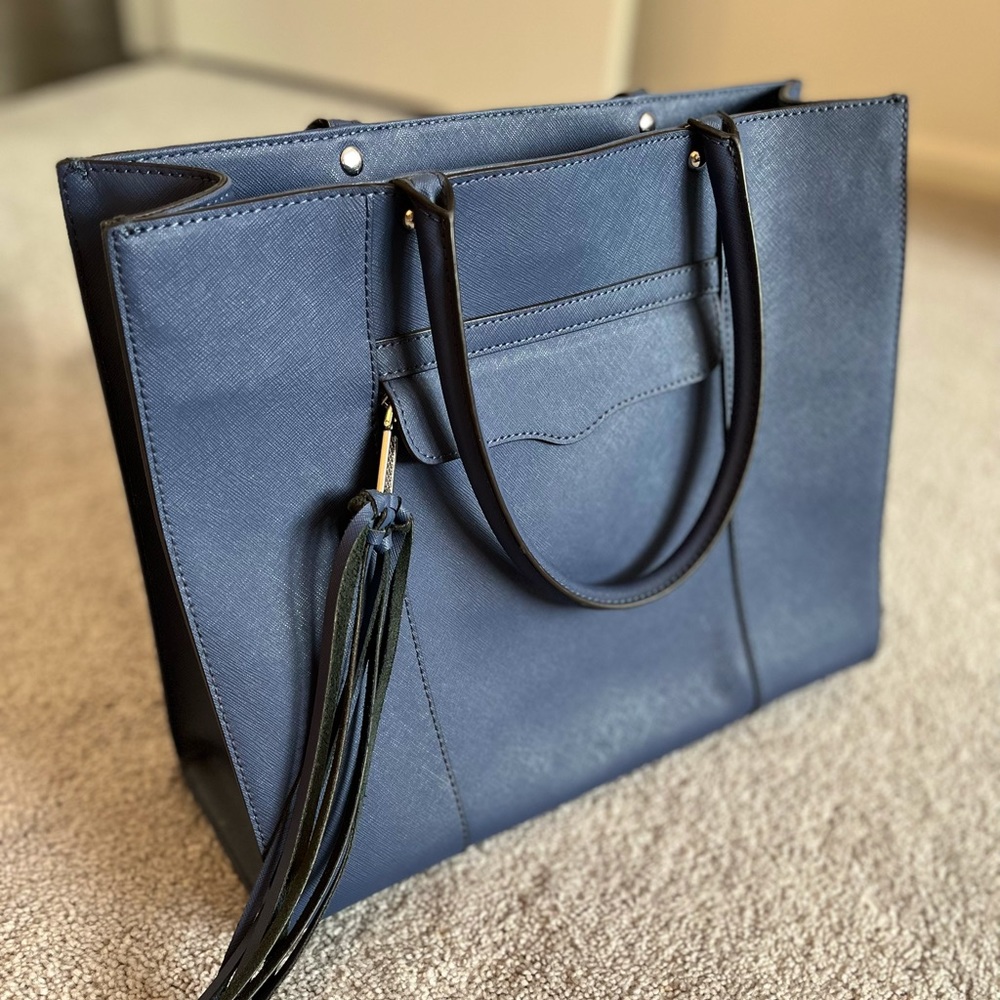 Navy Rebecca Minkoff Tote Bag